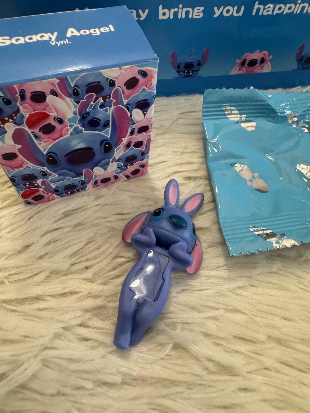 Lilo and Stitch Stitch Angel vinyl figure phone decoration blind box set 2 boxes